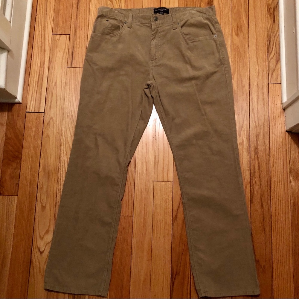 Banana Republic Factory corduroy pants 36 x 32 tan